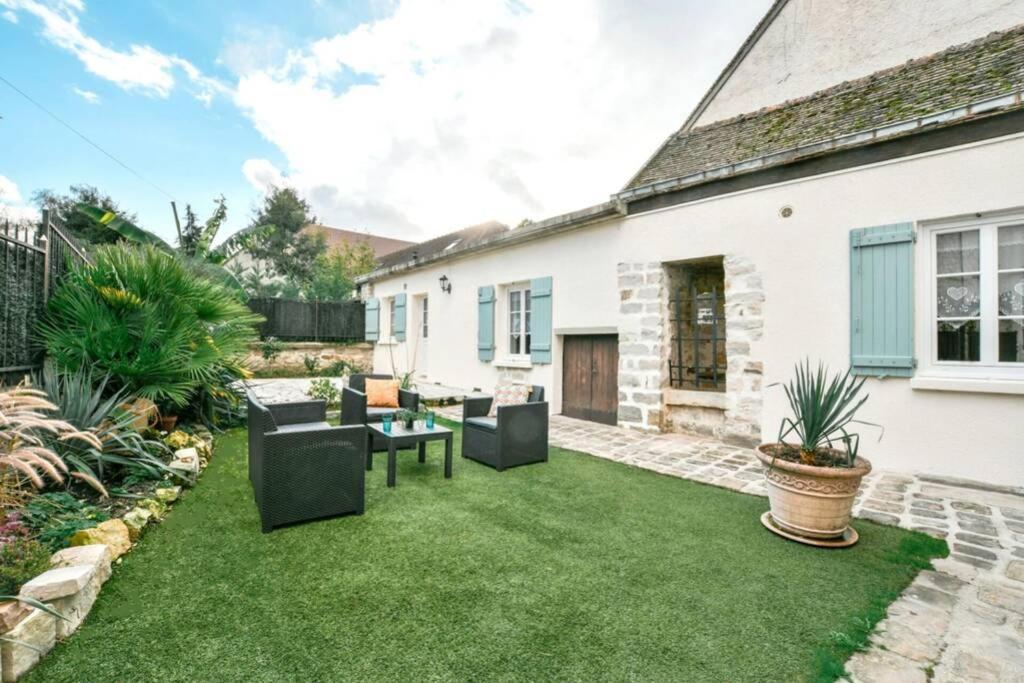 Instant Fleury, Studio Cosy Avec Jardin Secret Barbizon Exterior foto
